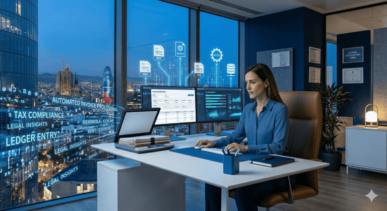 Automatización con inteligencia artificial en gestoría y asesoría