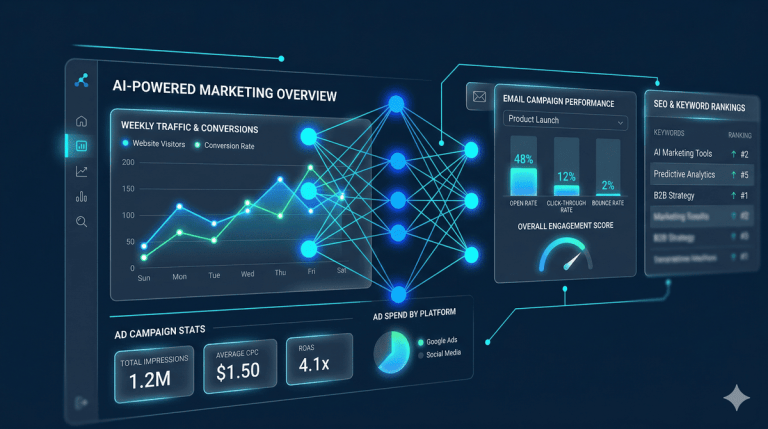 Herramientas de inteligencia artificial para marketing digital en pymes