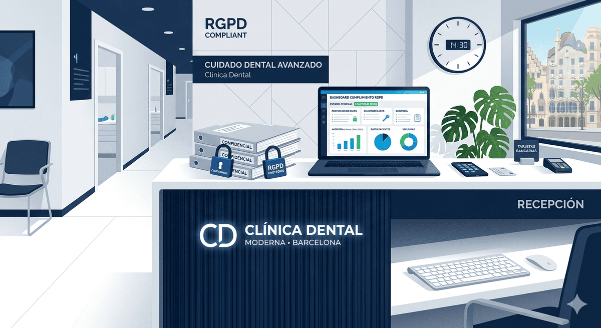 Checklist RGPD para clínicas dentales - cumplimiento AEPD