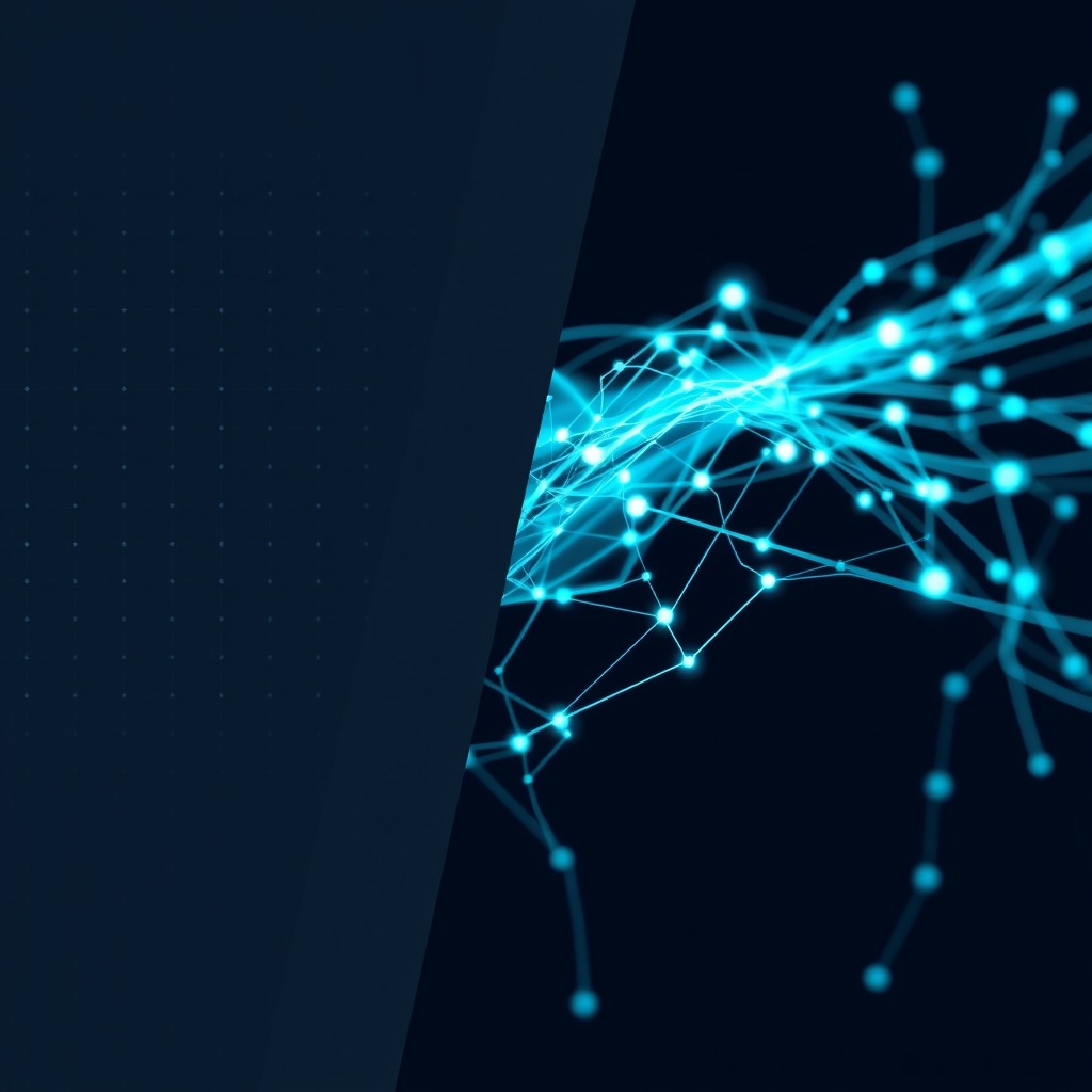 Comparativa visual agentes de IA vs chatbots tradicionales: redes neuronales dinámicas frente a sistemas de reglas estáticas