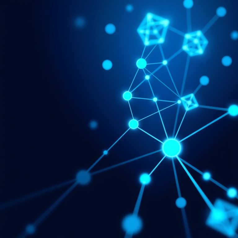 Diagrama conceptual de redes de inteligencia artificial para elegir un consultor de IA en España