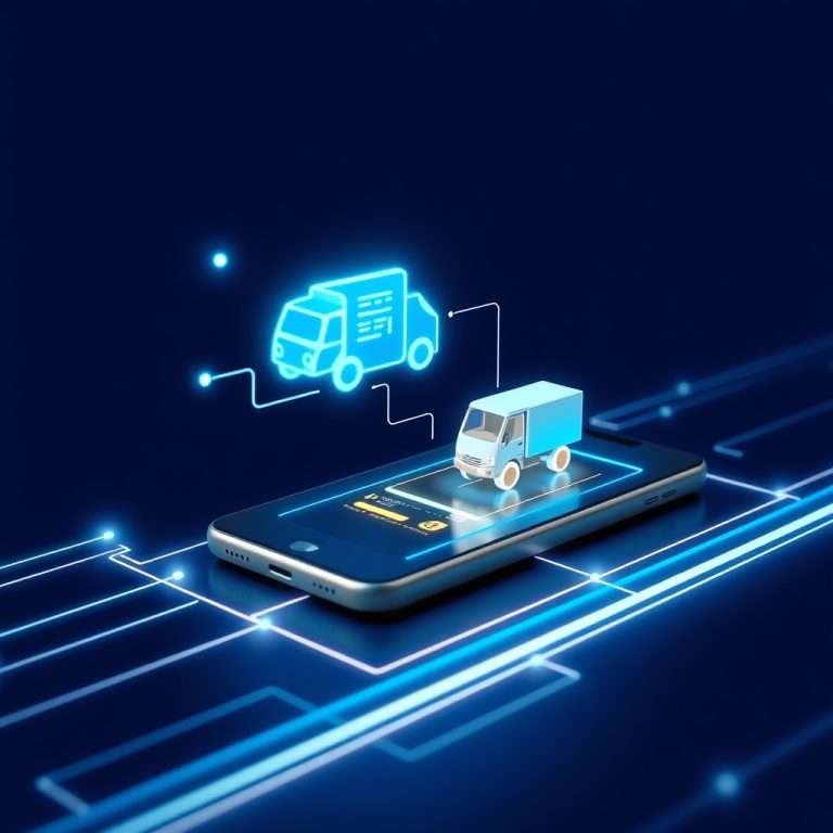 IA para empresas de transporte gestionando avisos de entrega y albaranes digitales por WhatsApp